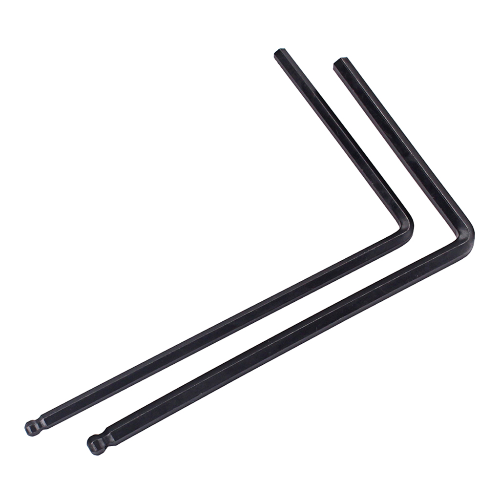 Pack Of 2 Electric Guitars Neck  Rod Hex Wrenches 5mm+4mm Ball End DIY