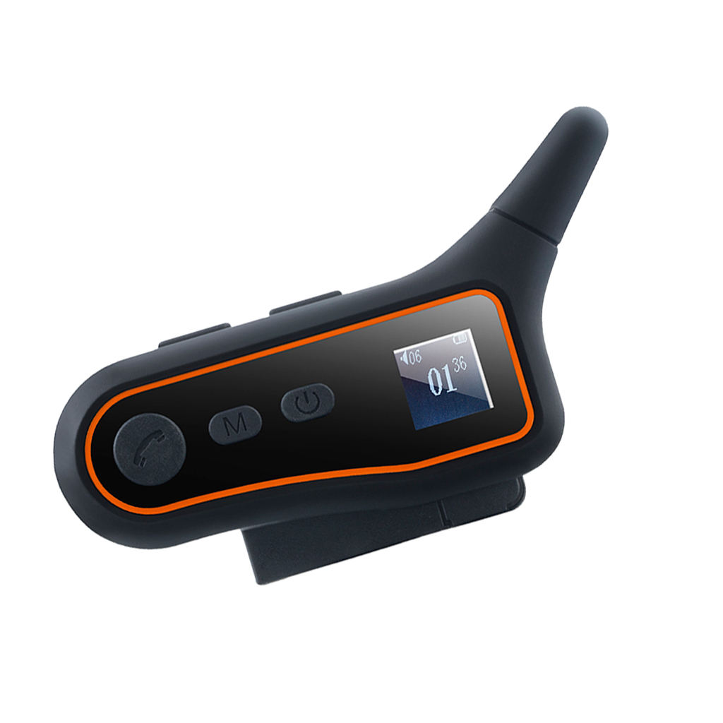 Motorcycle Helmet Bluetooth Headset Intercom 6 Riders 3000M Wireless Intercomunicador BT Interphone Fits For Open Face Helmet
