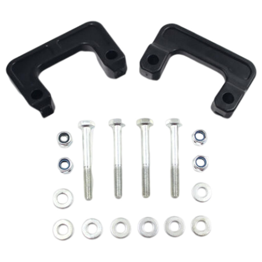 2 in Front Leveling Lift Kit Fit for Chevy Silverado 2007-2018 Professional Easy to Install Spare Parts Black