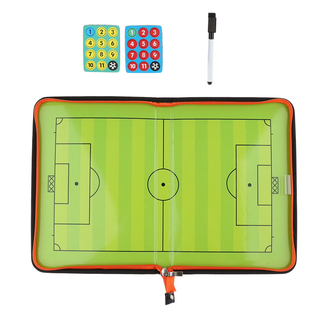 Soccer Coaching Board Strategy Tactics Clipboard Football Game Match Training Plan Accessories
