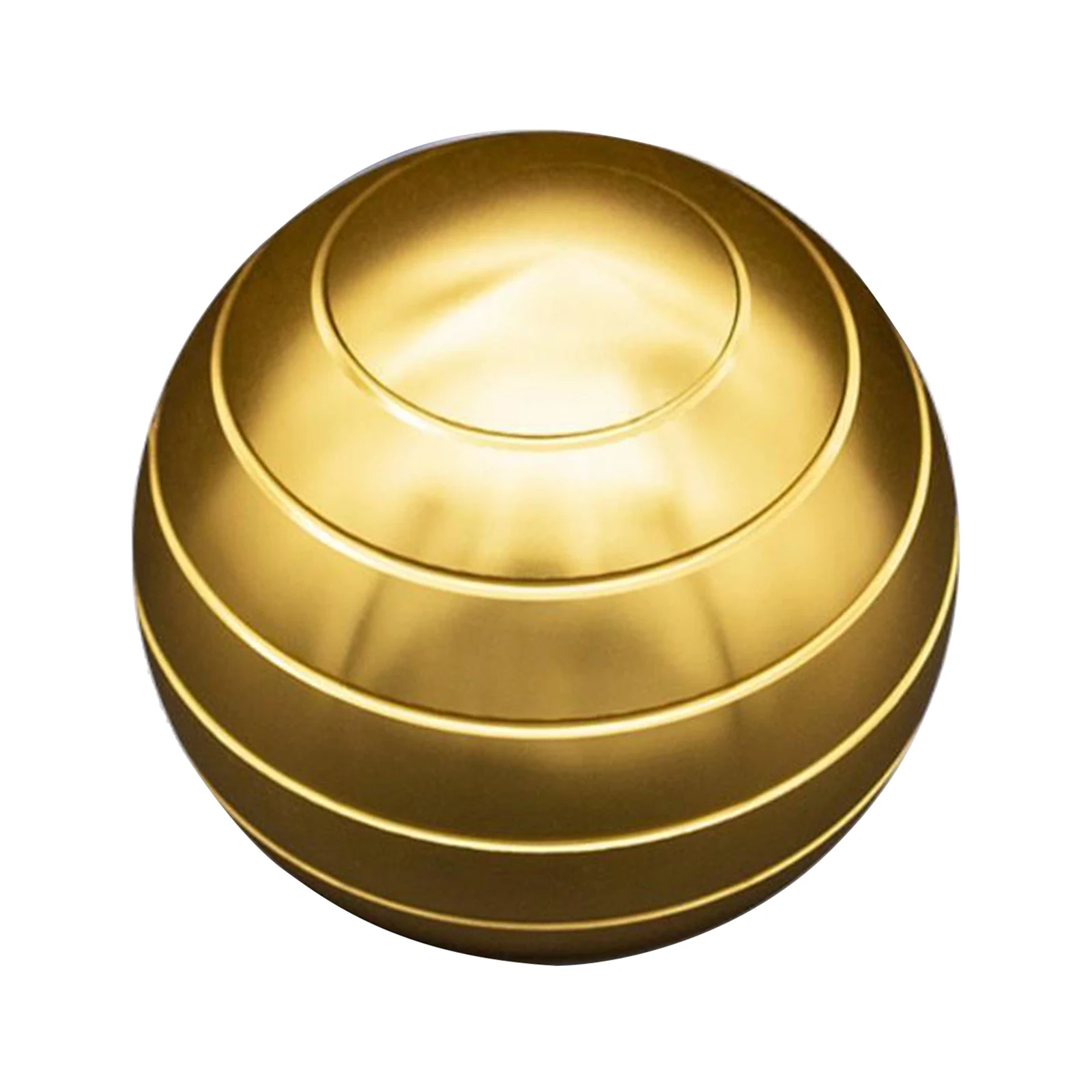 Optical Illusion Rotating Ball Spherical Fidget Decompression Alloy Ball Toy
