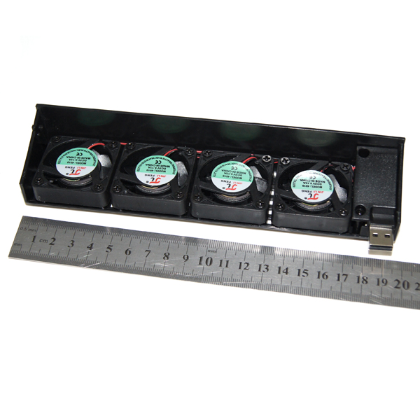 USB 4 Fan Quiet Cooling Cooler For SONY PS3  3 40GB/80GB/120GB/250GB