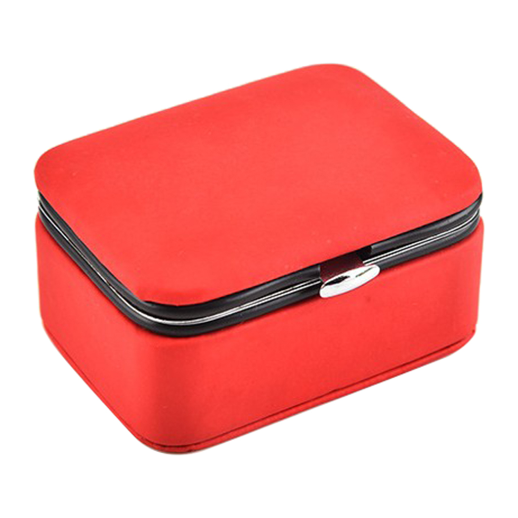 Korean Style Portable Display Jewelry Box For Rings Earrings