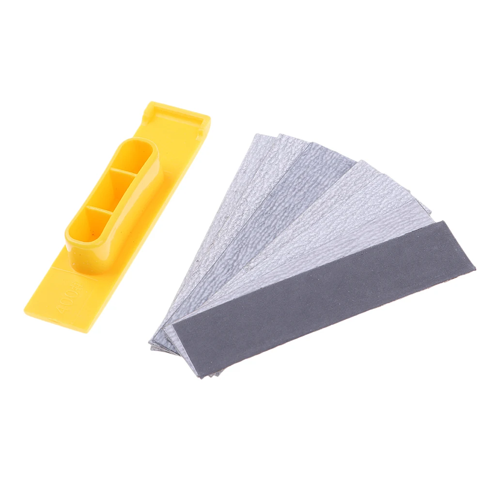 Hand Polishing Tool Grit 400 2500 Adhesive Tape Sandpaper Kit for Gundam