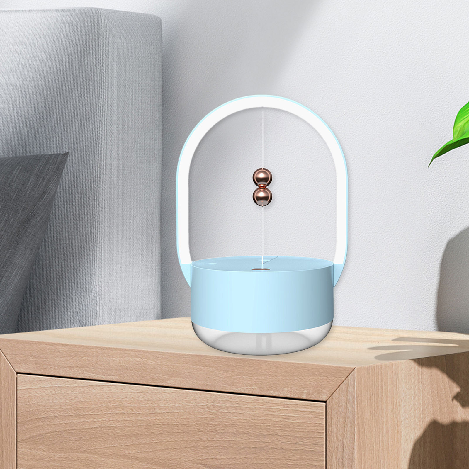 Cool Mist Humidifier Night Light Essential Oil Diffuser Silent Creative Aroma USB for Bedroom, Office, Babies Nursery