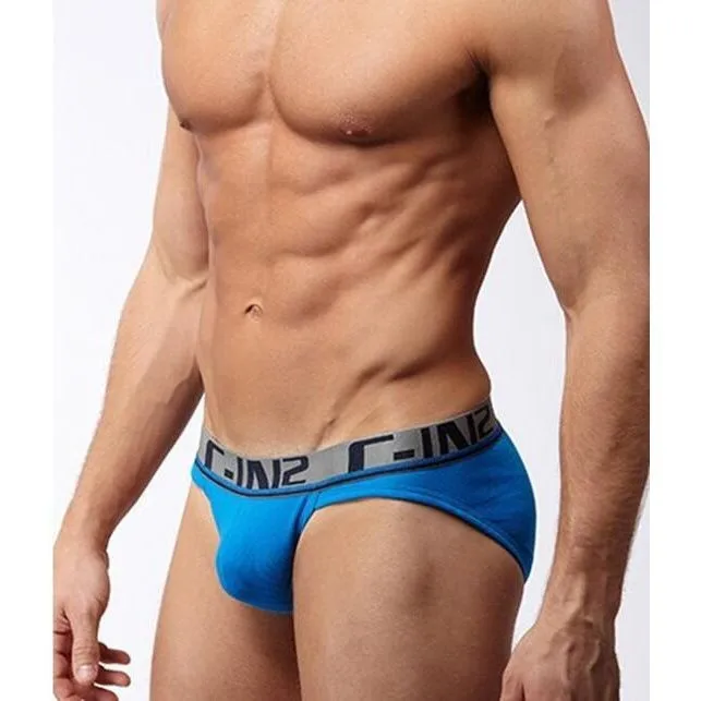 C-IN2 briefs underwear swimwear men Men's underwear hot cross rib cotton breathable briefs bikini briefs