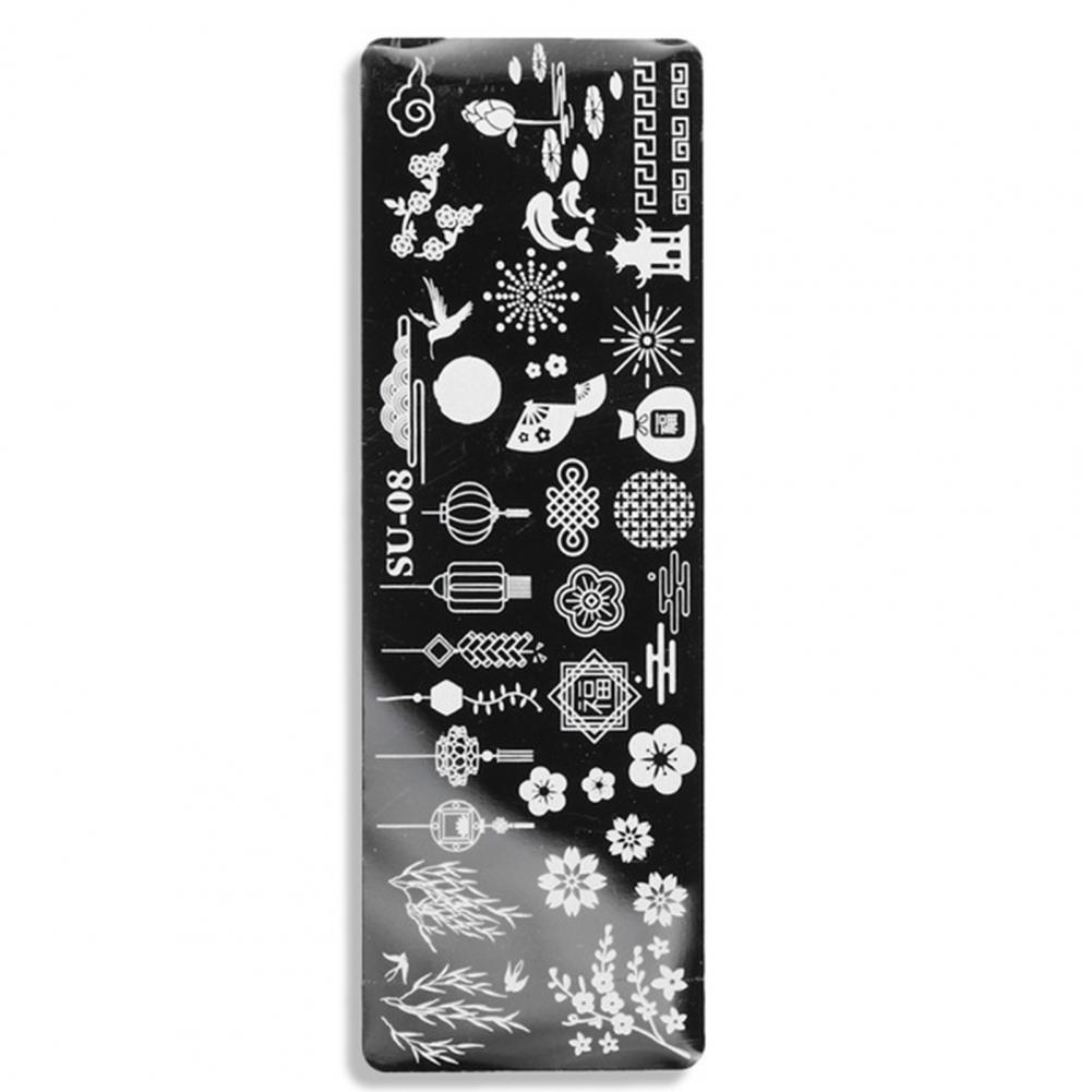 Nail Stamping Plates Human Face Design Multiple Pictures Solid Manicure Art Stainless Steel Printing Plate for Girl Nail Stamping Plates Human Face Design Multiple Pictures Solid Manicure Art Stainless Steel Printing Plate for Girl