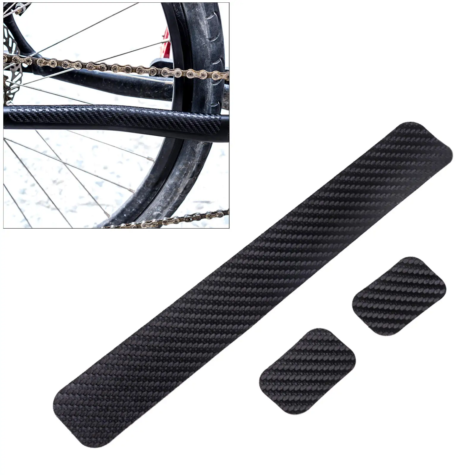 Bike Chain Care Cover Mountain Road  Protective Poster Protection Sticker