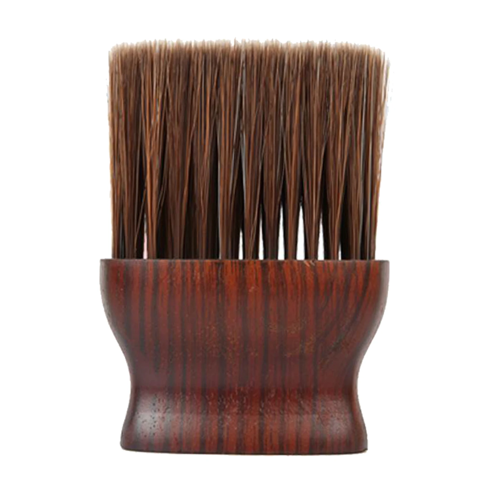 Salon Hair Cutting Duster Brush Fiber Wood Handle Cutting Kits Skin-friendly