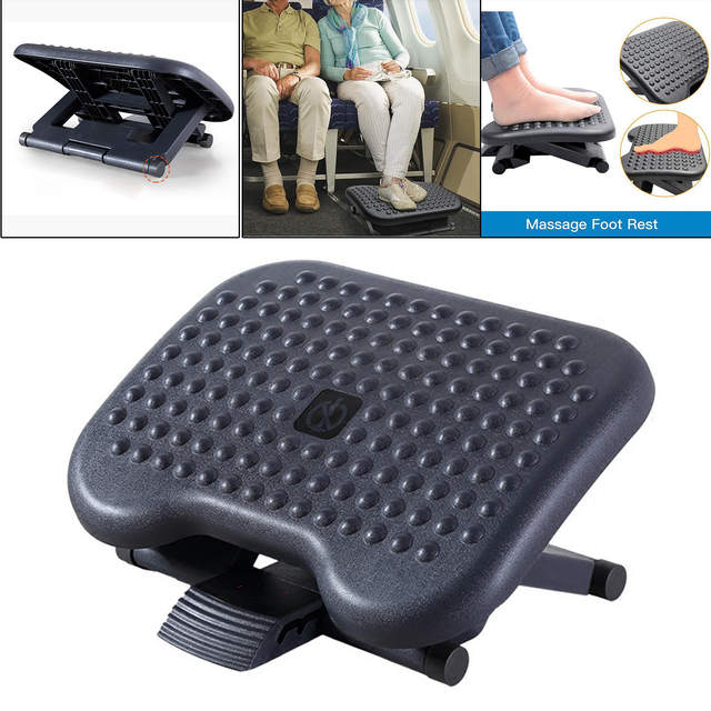 Mount-It! Ergonomic Footrest for Office or Home