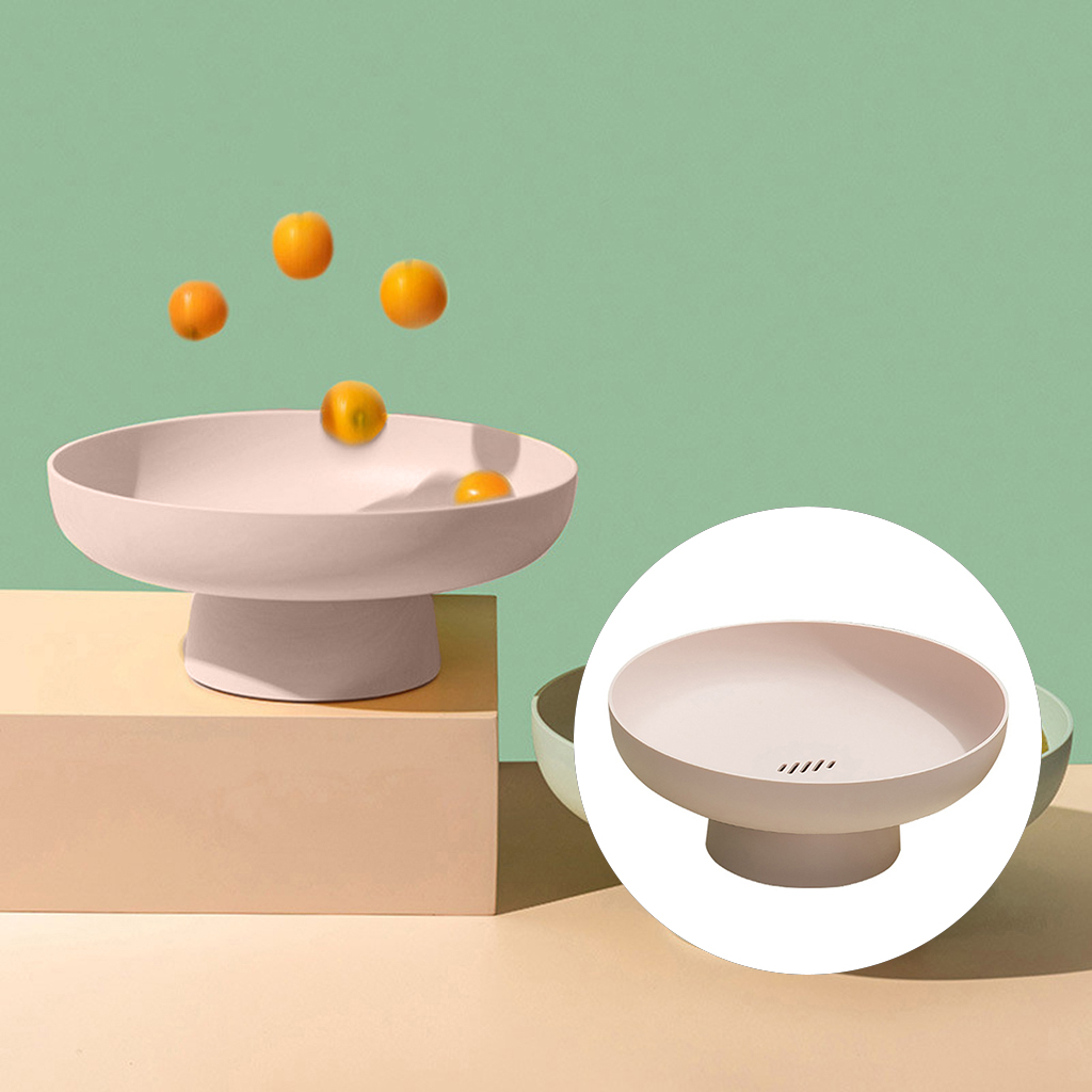 Fruit Snack Tray Rack Drainer Basket Kitchen Tool for Vegetable Nuts Bread