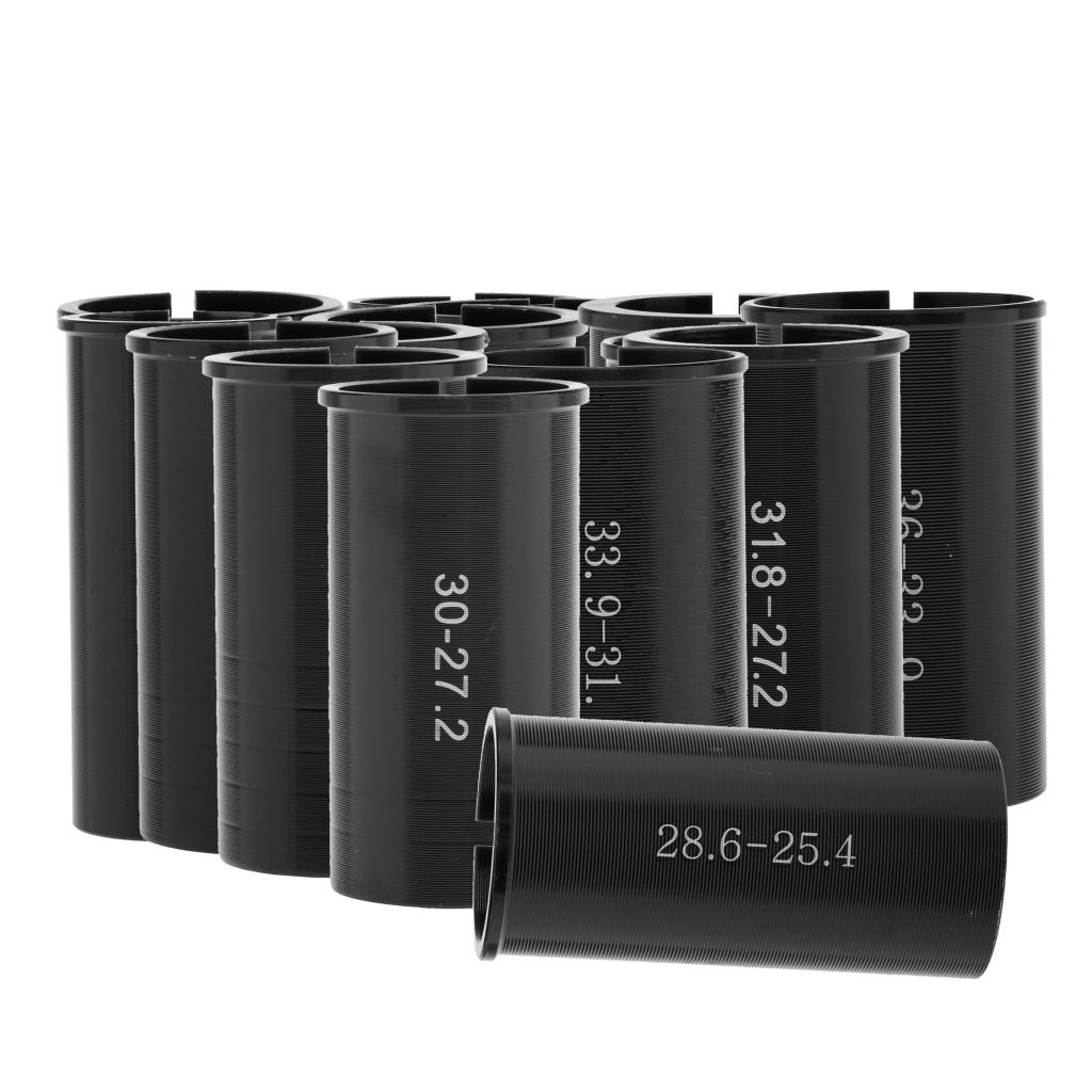 Bike Seatpost Sleeve Shim Lightweight Mountain Road Bicycle Seat Post Adapter Bicycle Seatpost Size Reducer Tube Sleeve