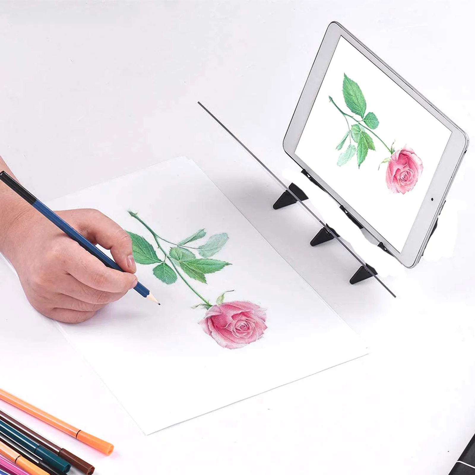 Diy Trace Draw Optical Dessert Projector Copy Board Projector Painting Tracing Board For Kids Gifts Cake Pattern Depiction