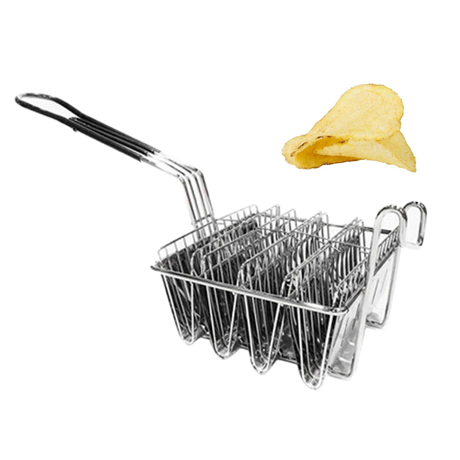 Taco Deep Shell Fryer Taco Holder Basket with Grip Handle, Practical Kitchen Supplies