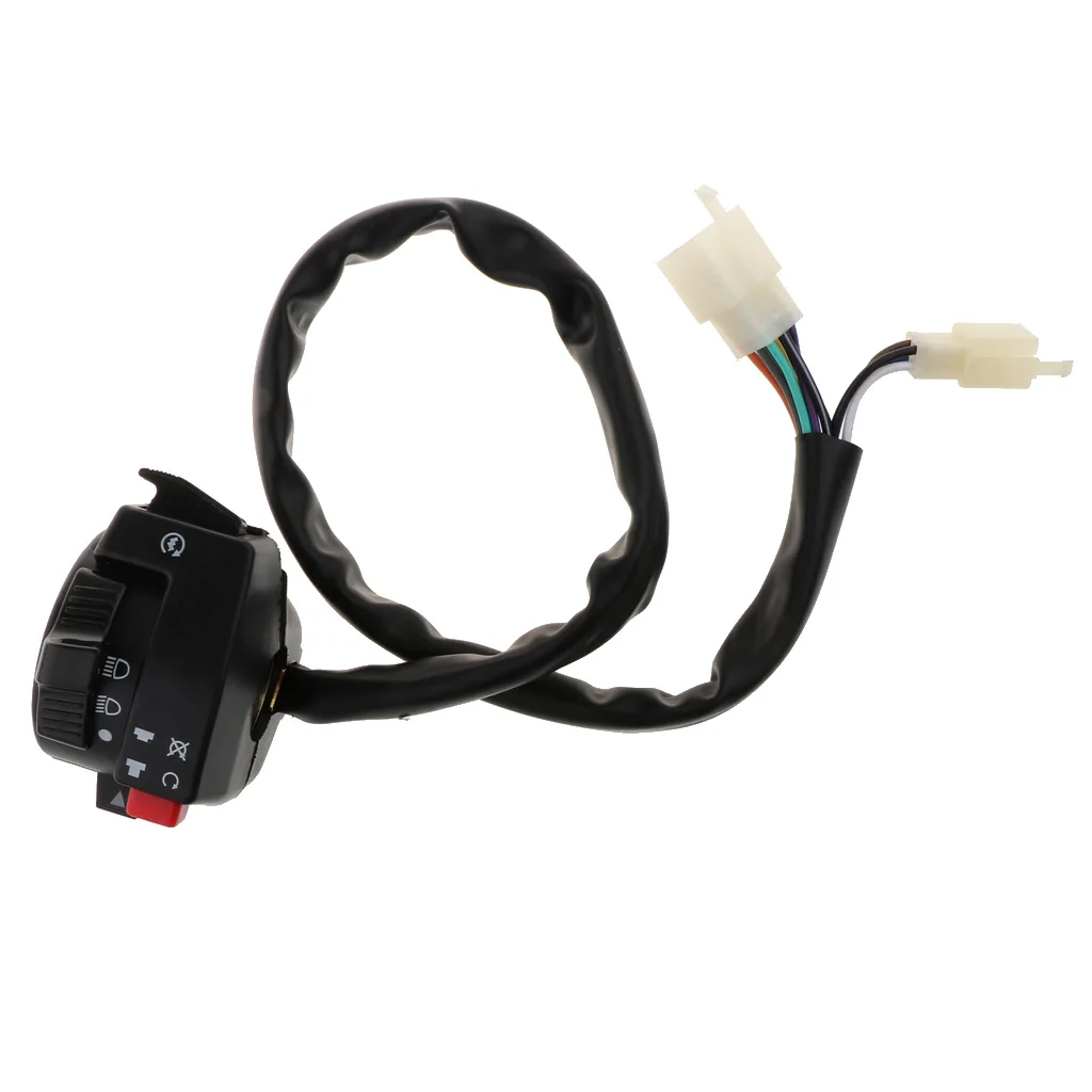 dolity Kill Start Turning Light Choke Horn Switch Button for 50 cc 70cc 90 cc 110cc 125 cc PIT Quad Dirt Bike ATV