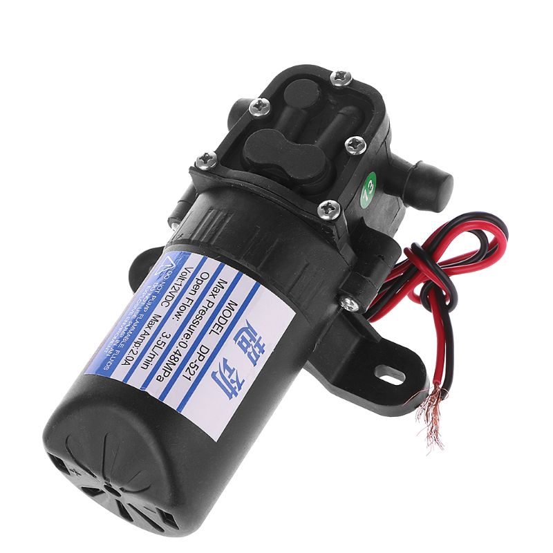 Pompe à Eau 12V 100W Auto-amorçante - 8L/min, 160 PSI, Pour Lavage Voiture, Arrosage, Systèmes Solaires - 5