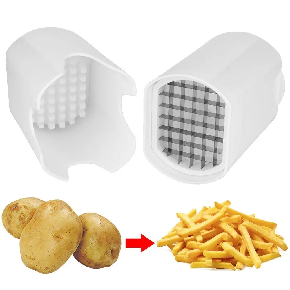 Kitchen Fries One Step French Fry Cutter Potato Vegetable Fruit Slicer Tool, Suitable for Potato, Vegetable, Fruit Slicer etc.