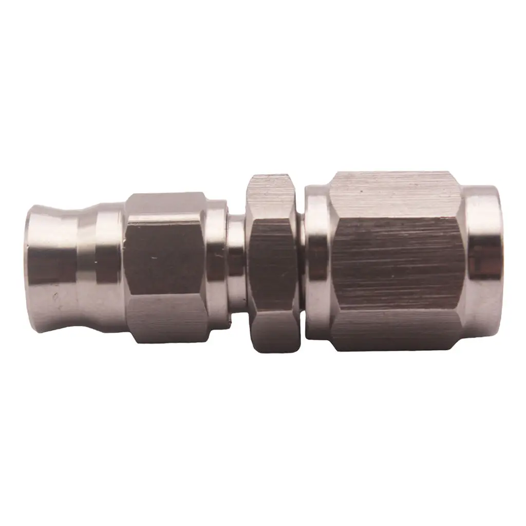 Swivel Hose Fitting Adapter,  304 Stainless Steel  Straight AN3 Thread Pipe Connector
