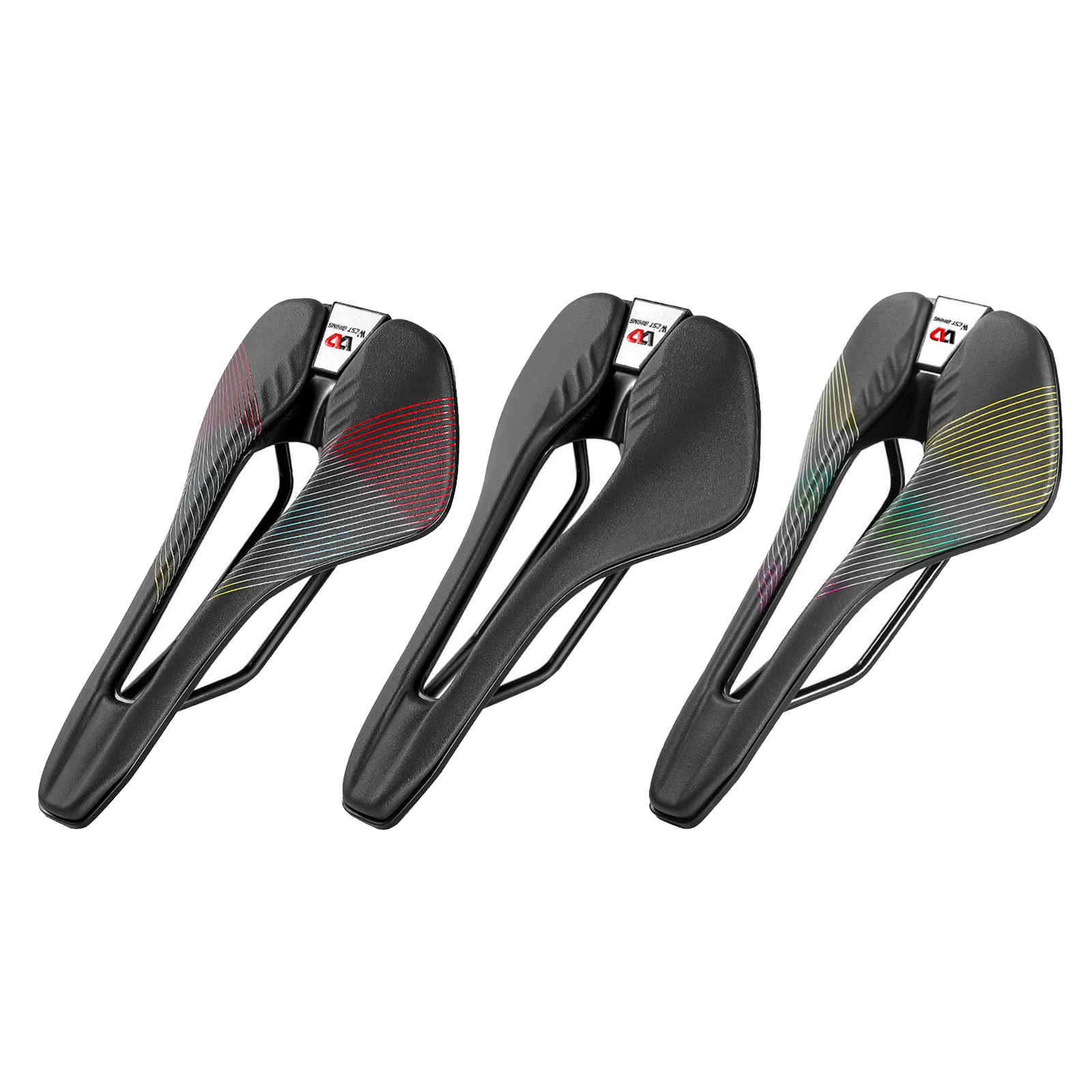 Comfortable Bike Saddle Road Bikes Bicycle Seat Cushion Replacement Padded for Adults Waterproof MTB Cycling Seat Saddle