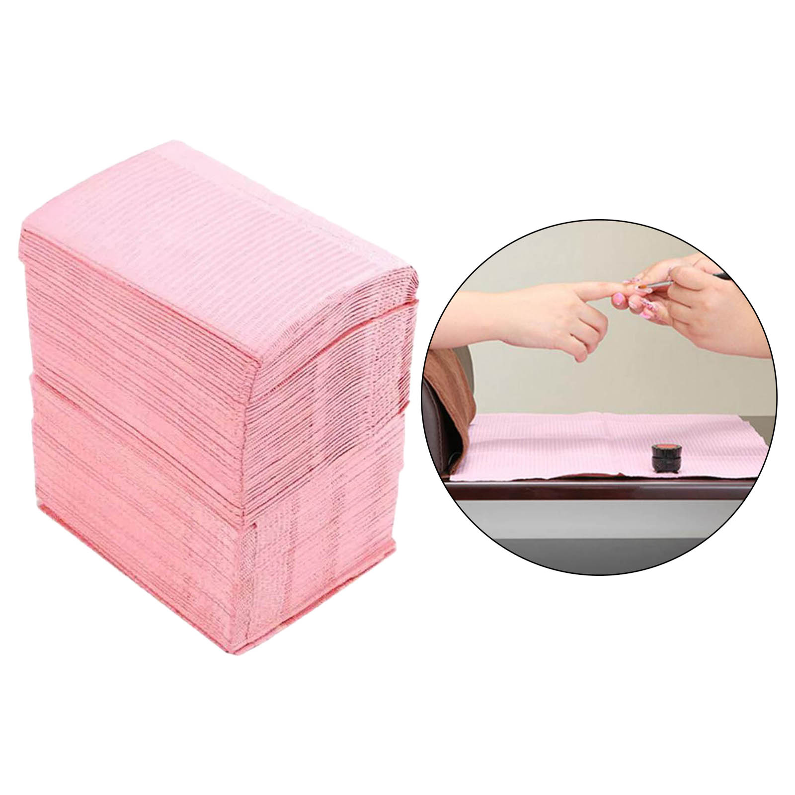 Pink Absorbent Tattoo Disposable Tattoo Cloth Towel Cleaning Pad Waterproof Paper Tablecloth Pad Tattoo Accessories