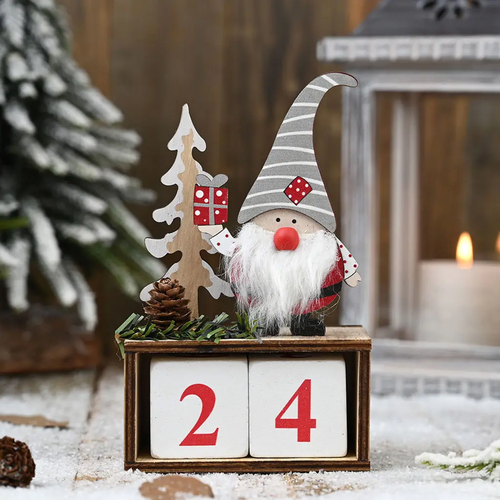 Christmas Advent Calendar Count Down to Christmas Calendar for Holiday Present Festival