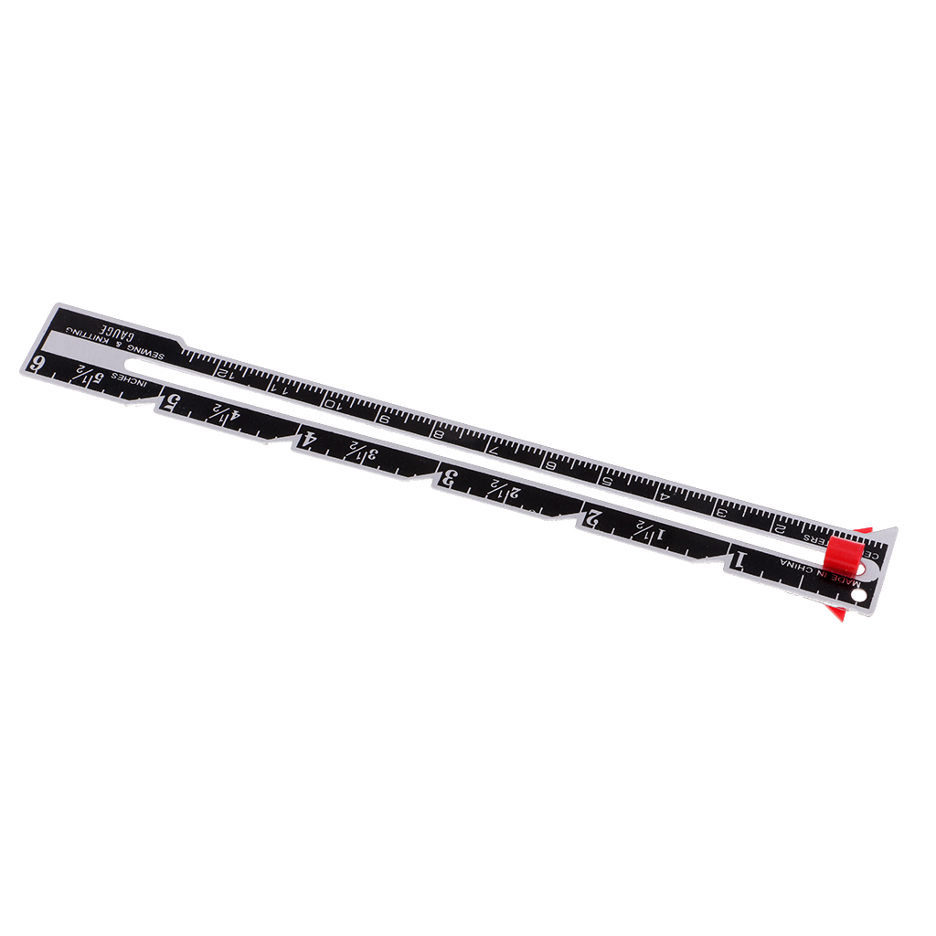 Aluminum Sewing Measuring Gauge Patchwork Quilting Tool Handamde Craft 15cm