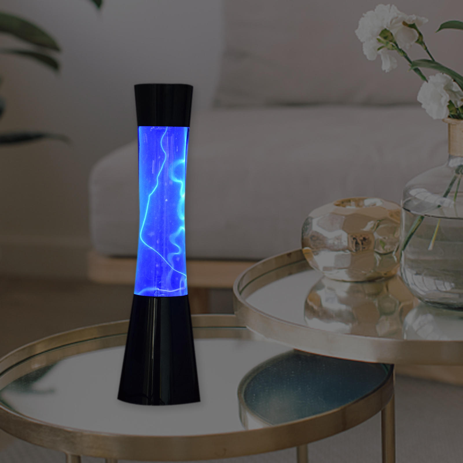 1x Plasma Ball Touch Sound Sensitive Plug in Nebula Electric Lamp for Living Room Gift Home Decor Table Decorations Living Room