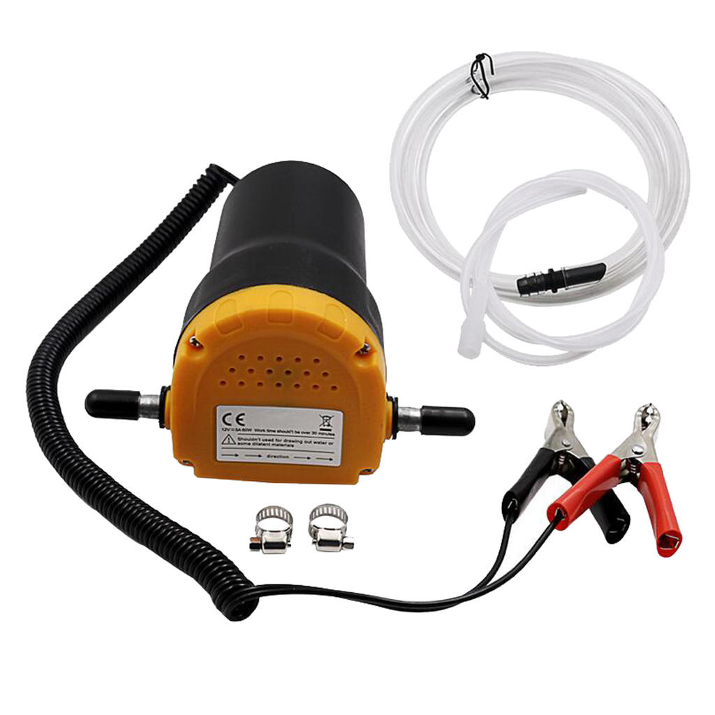 Transfer Pump Extractor Oil Fluid  Electric Siphon Car Motorbike 12V