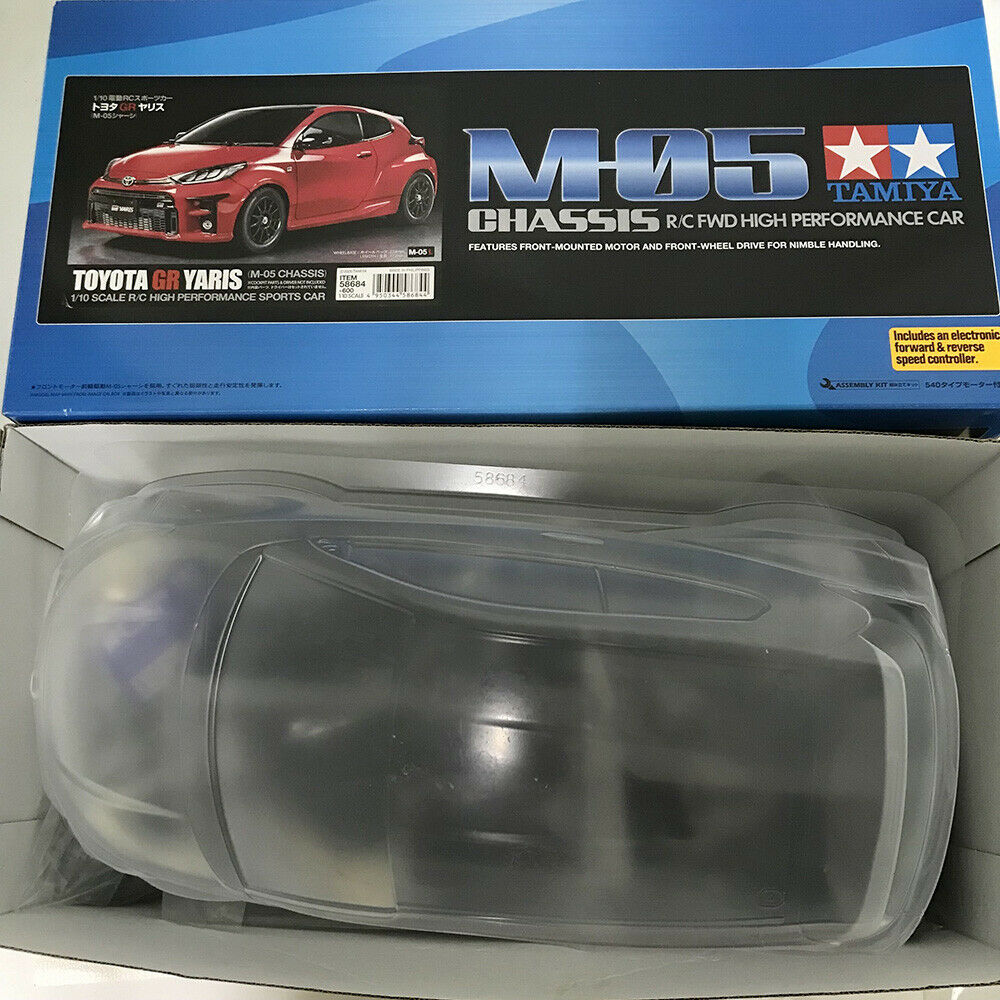 Рама для гоночного автомобиля 1/10 RC, набор для сборки шасси для Tamiya  M05 Mini Toyota GR Yaris FWD 58684, обновленная раковина, игрушка для  взрослых | AliExpress