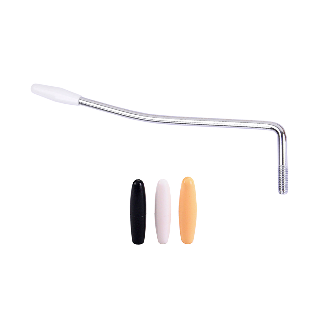 1x 5mm Tremolo Arm Whammy Bar with 3pcs Tips for ocaster  Guitar