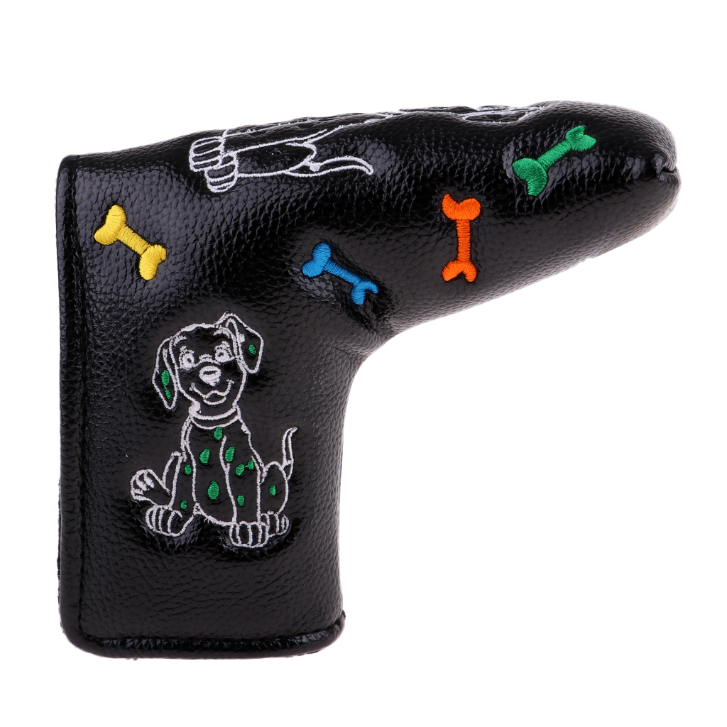 Waterproof PU Leather Golf Blade Putter Head Cover Headcover Protector Replacement Accessories
