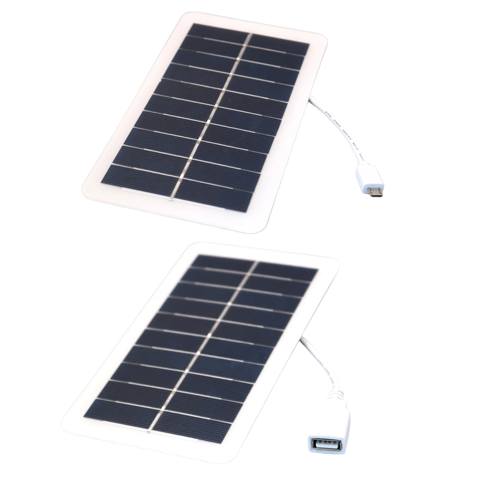 Solar Panel Charger GPS Camera Cell Phone Charger for Biking Outdoor Riding Garden Porch Hallway
