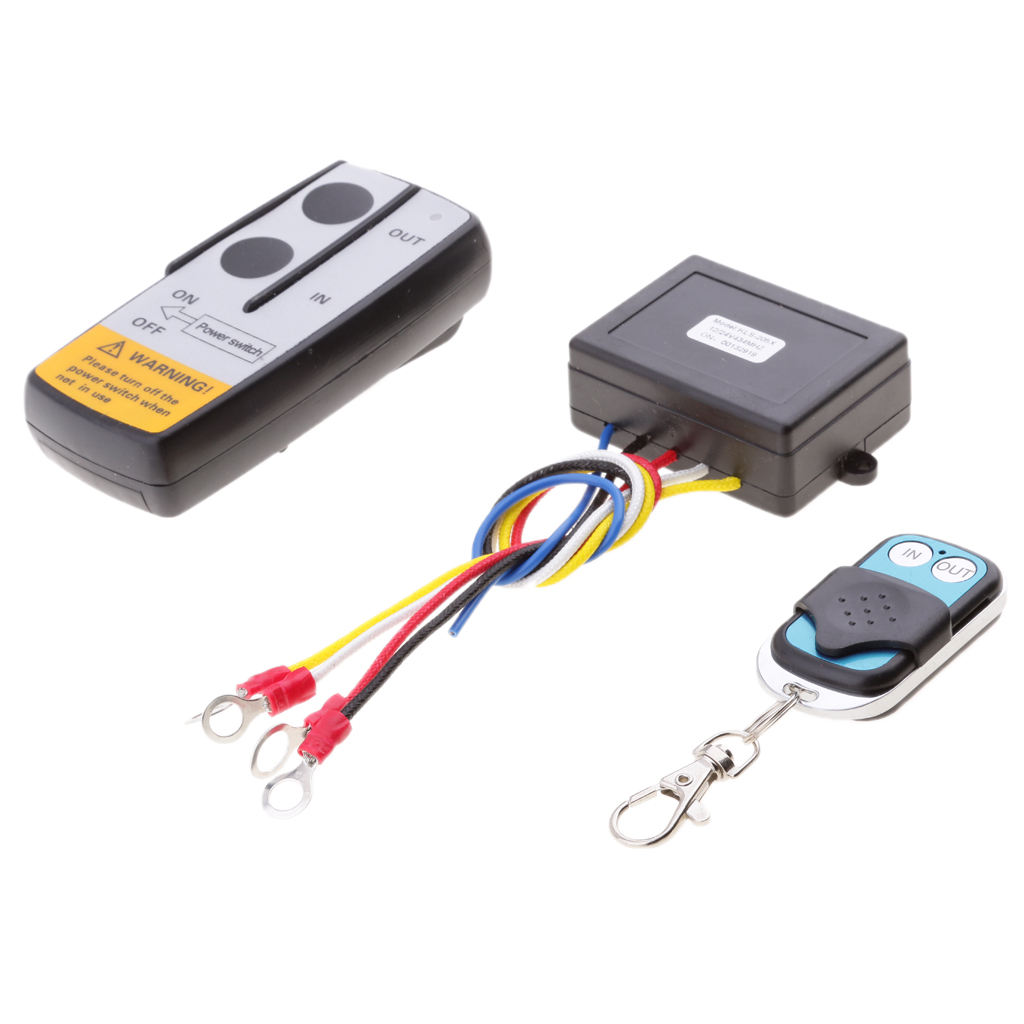 Car UTV SUV Wireless Winch Remote Receiver Switch Conversion Kit KLS-205/2