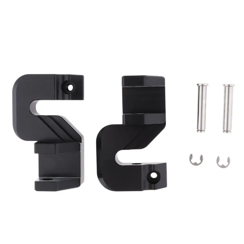 Footrest Lowering Kit Passenger For BMW R1200GS ADV 2006-2013 Black