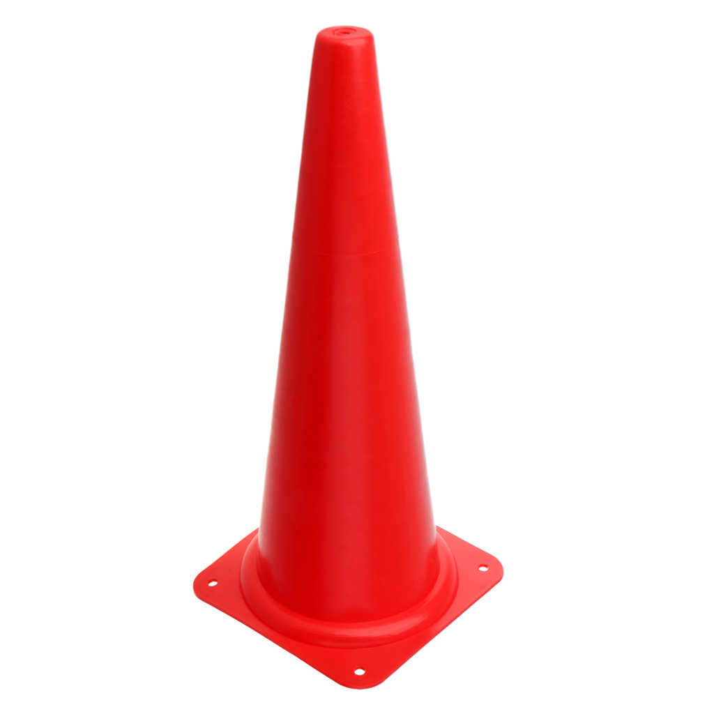 48cm Safety Cone for Sports Training, Football, Equestrian, Traffic, School