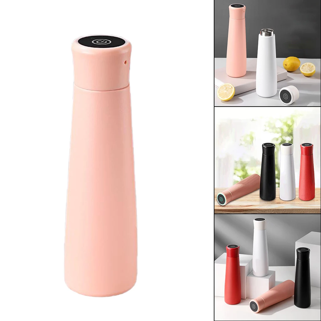 Stainless Steel Vacuum Flask Smart LED Screen Display Temperature Insulation Water Bottle 500ml