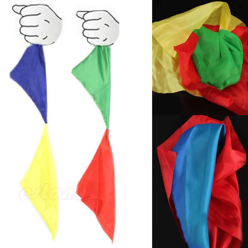 New Change Color Silk Scarf For  Trick Props  Tools Toys Practical