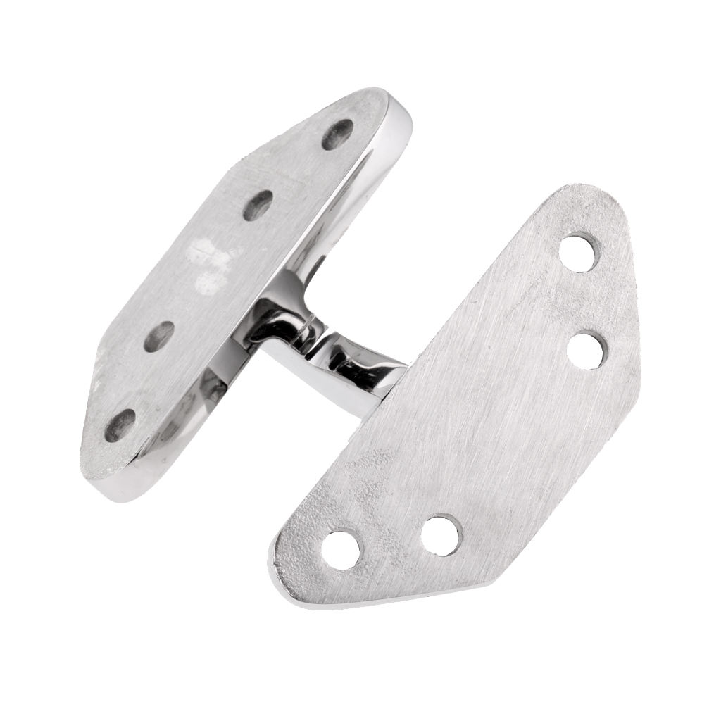 Marine Hardware -Heavy Duty 316 Stainless Steel Boat Hatch Hinge with Pin and Ring (2.7 x 2.56 x 1.18 inch)