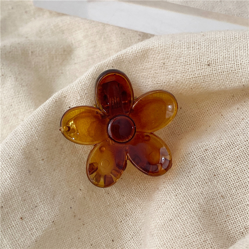3pc schöne Blume l Haar Krallen clips für Frauen Mädchen Kind Haarnadel Krabben Stirnband für Geschenk Haar Wasch gesicht Zubehör Ornament – Detail 8