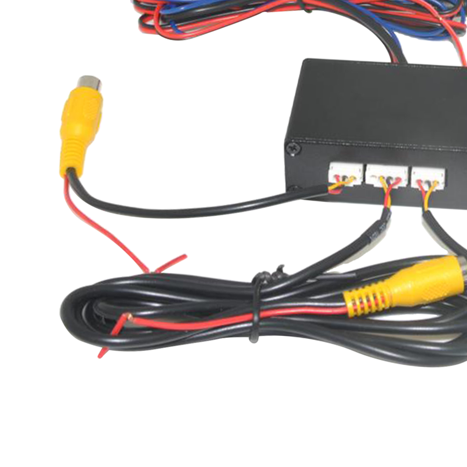 Car Reverse Camera Two Channel Switch Video Control Box Video Converter For Auto Switch Front / Side view/ Rear View Camera