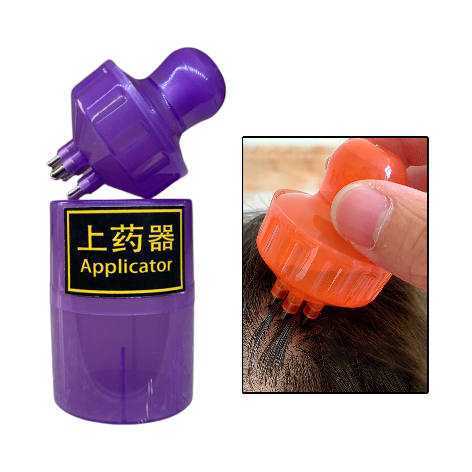 Portable Salon Hair Growth Scalp Applicator Essential Hair Treatment Device