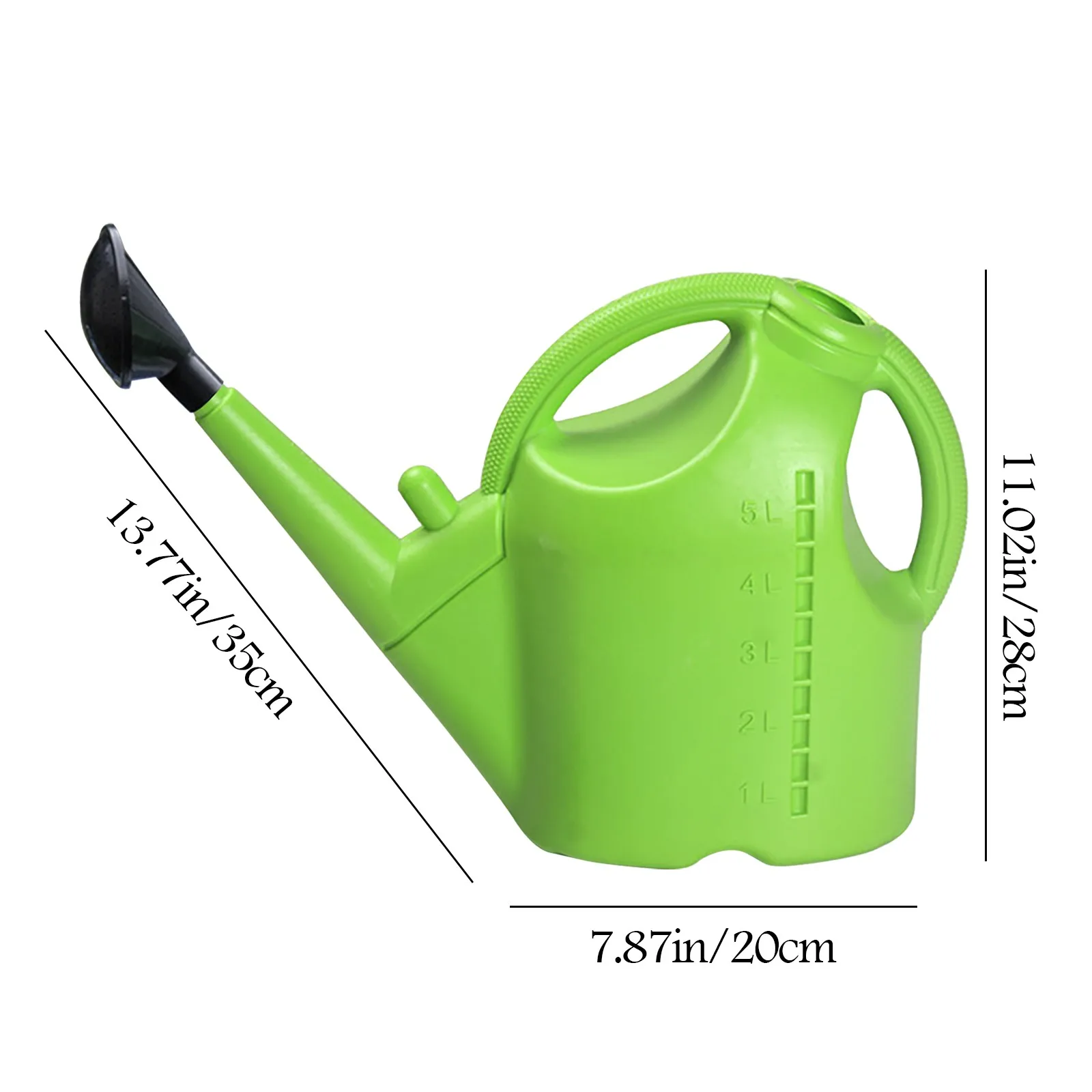 5L Watering Pot Detachable Watering Can Large Capacity Watering Can For Indoor Outdoor Garden For plants trees children's bath