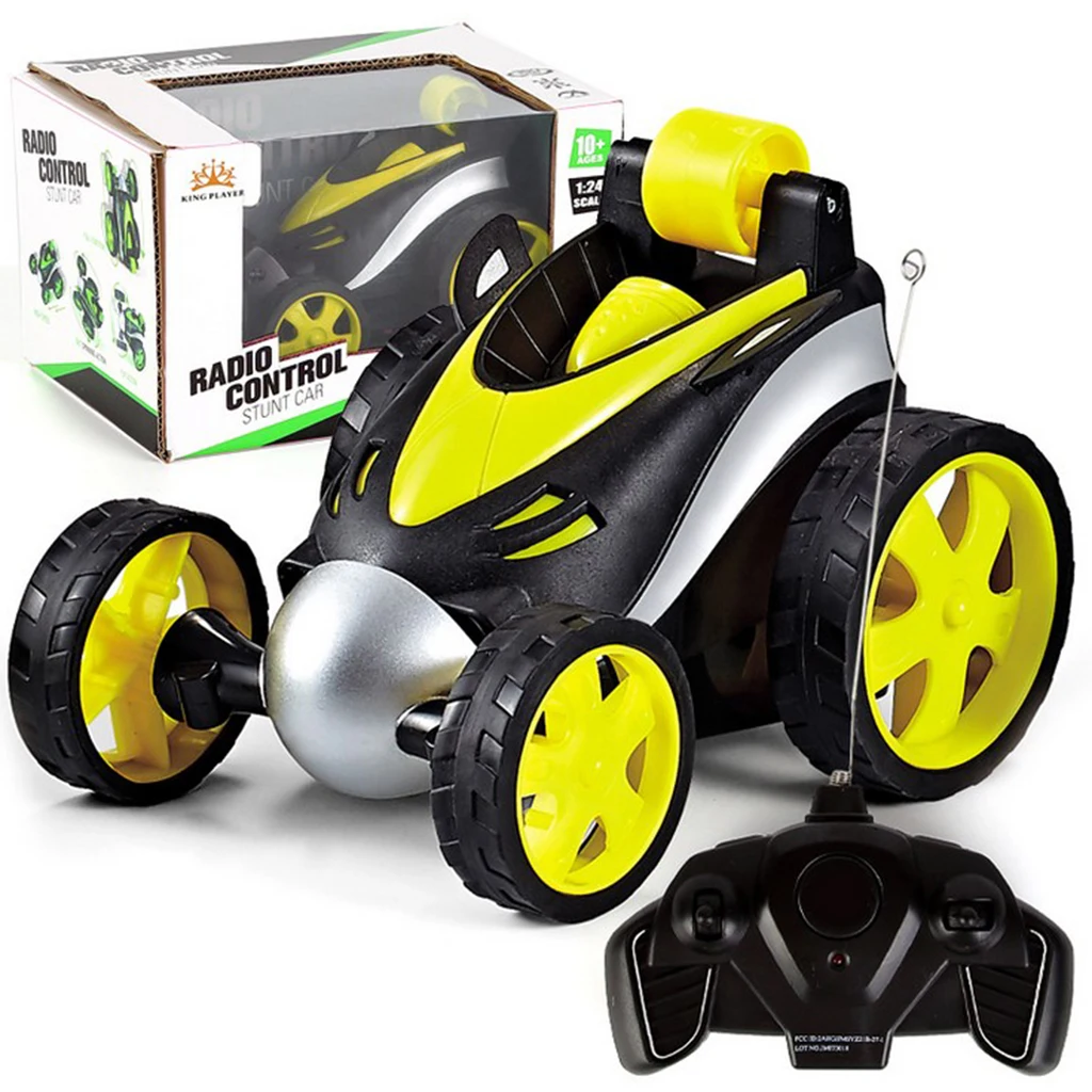1/24 360 Tumbling Electric Controlled RC Stunt Dancing Car Dasher Kids Toys