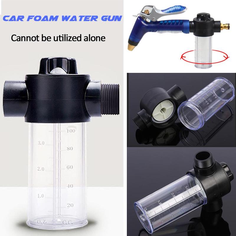 Haushalt Multifunktionale Auto Waschen Wasser Gun 100ml Schnee Schaum Flasche Lance – Detail 7