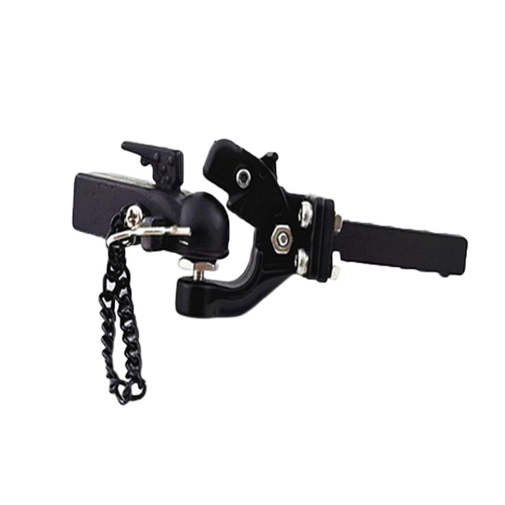 RC Tow Hook Trailer Set for 90046 90047 TRX4 1/10 RC Crawler Car Accessory