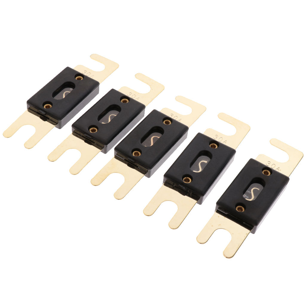 5 X ANL Fuse Holder Distribution For All 30 Ampere Electronics