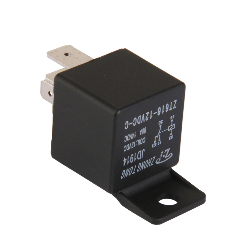 Car Truck Auto Automotive DC 12V 80A 80 AMP SPDT Relay Relays 5-Pin
