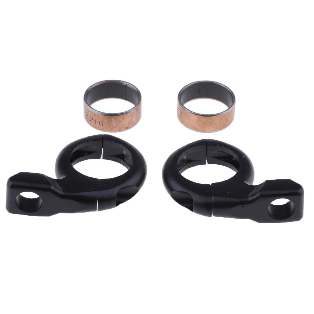 Black 25mm Turn Signal HandleBar Clamp On Mirror Adapter Mount Motor Scooter for Yamaha