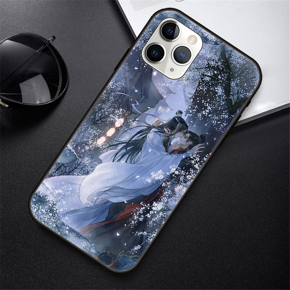 Phone Case For IPhone 12 Mini 11 Pro XR X MAX SE XS 5 6 6S 7 8 E Plus Black Cover Etui Tpu Back Silicone Hoesjes Mo Dao Zu Shi lifeproof case iphone xr