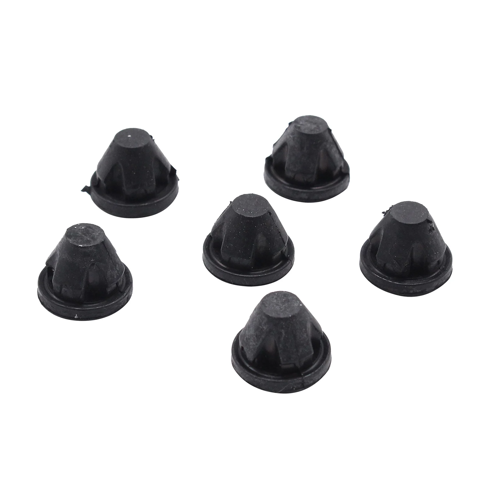 Set of 5 Car Engine Cover Grommets Sockets Washer Rubber Trim Durable 03G103184 Black